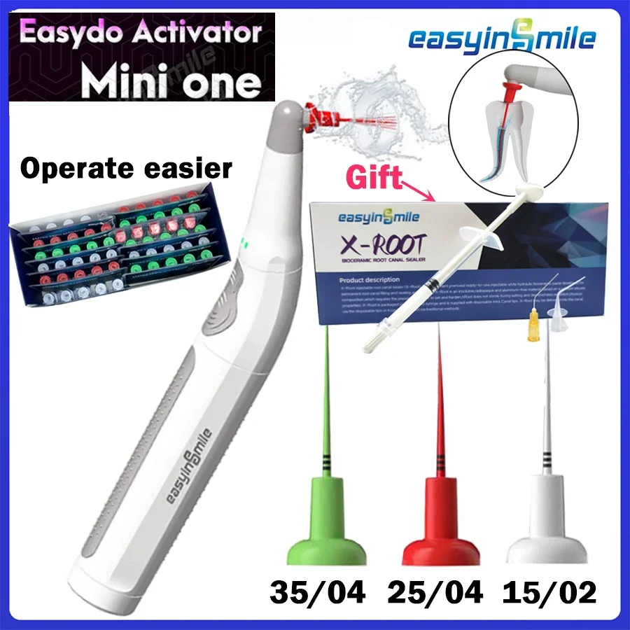 

Endo Activators Dentals Sonics Irrigators 60Tip Endodonticas Root Canals sealing cements Bioceramics Sealers Filling materials