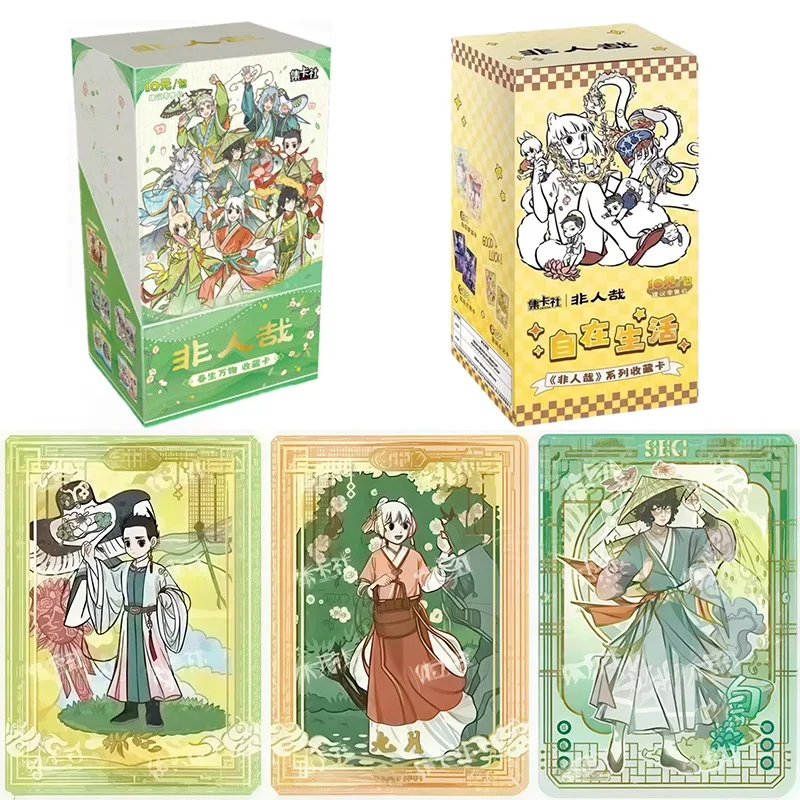 

Оригинальные коллекционные карты серии Card.Fun Fei Ren Zai, тематика Easy Life, аниме-атрибутика, коллекционные карты, детские праздничные подарки