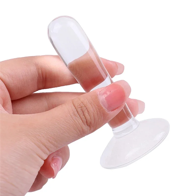 SR-Borosipainting Vetro Fatto a mano Rettifica Pestello di vetro Muller Pigmento minerale in polvere Set di strumenti fai da te in vetro ad alto borosilicato