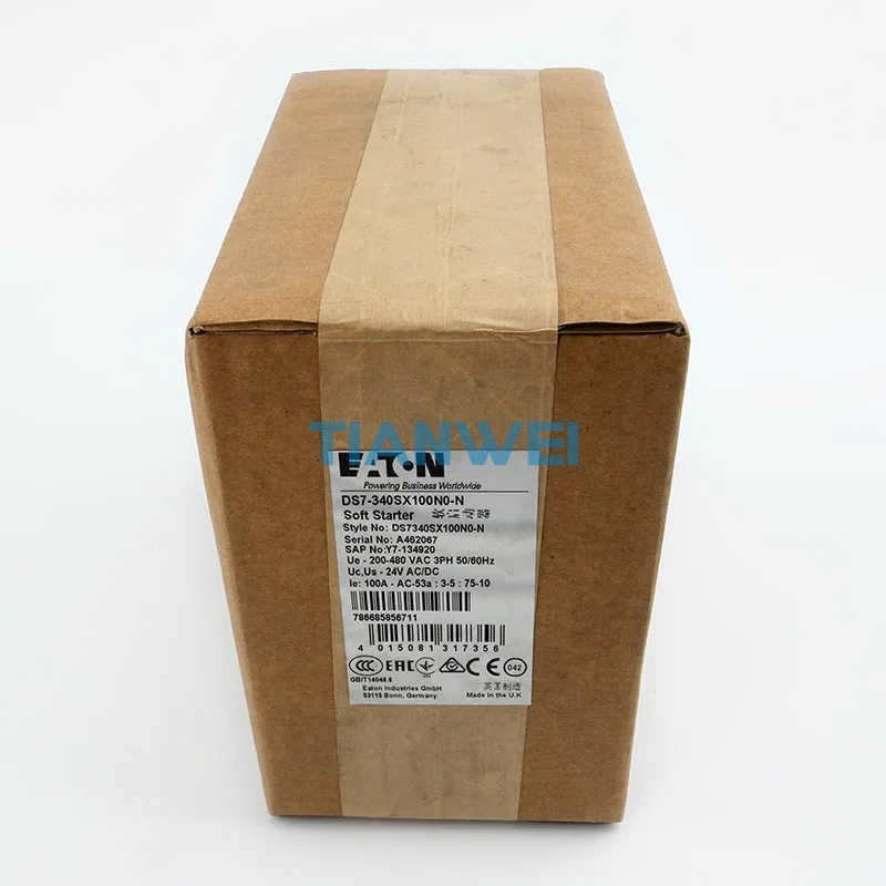 100% New and Original EATON  DS7-340SX100N0-N  Soft Start Controller