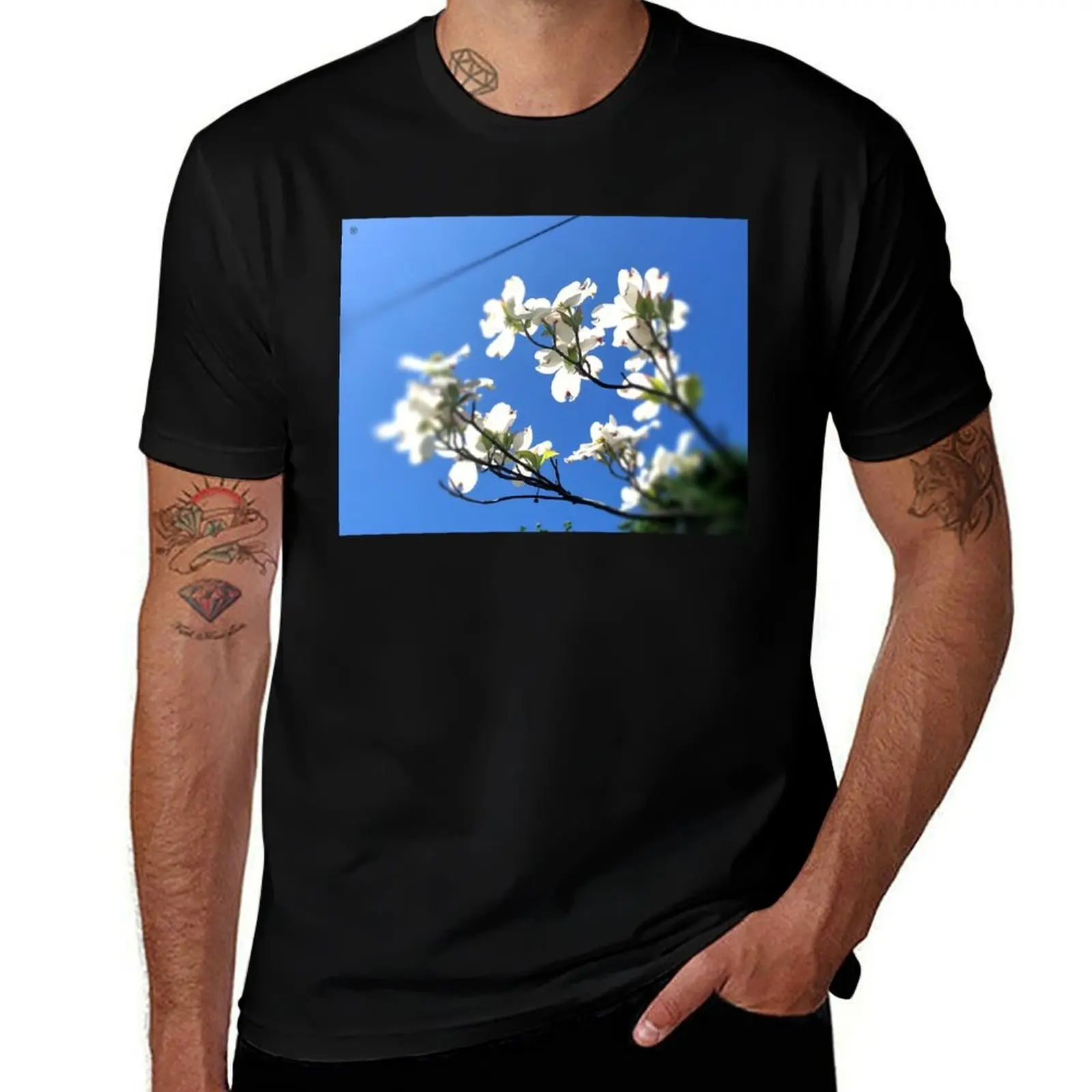 

street dogwood T-Shirt topping Short sleeve tee quick-drying t shirts men