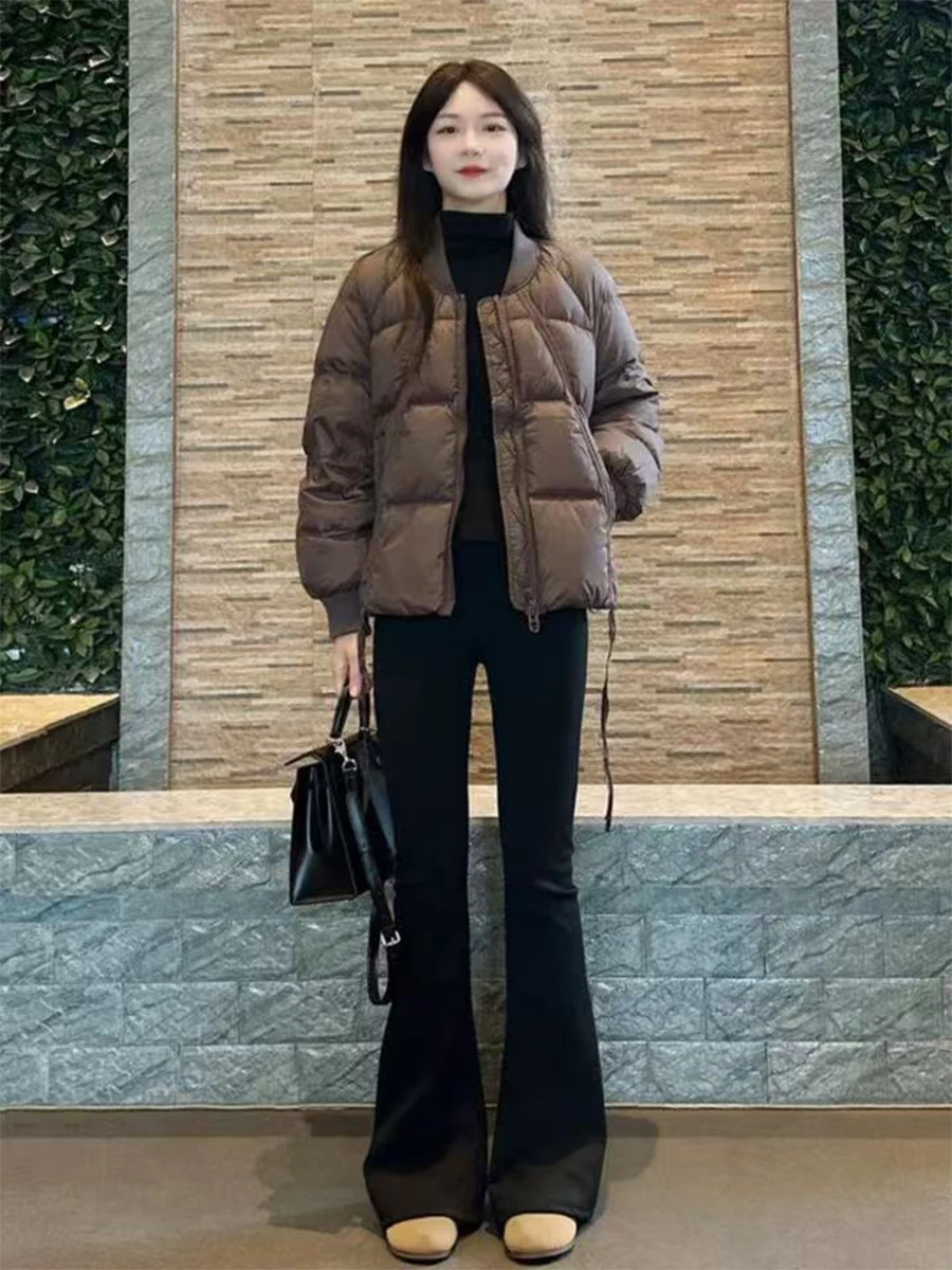 

Джинсы женские прямые с высокой талией, расклешенные, больших размеров, весна-лето, стрейч, хлопок, повседневные, с эффектом похудения