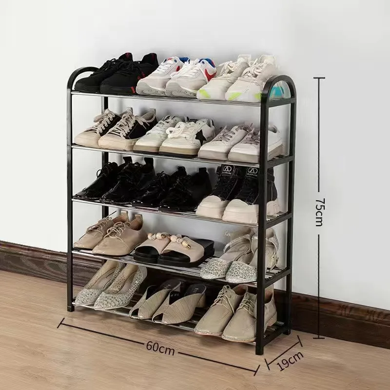 Household Simple Small Shoe Rack, Multifunctional Dust-proof Storage And Assembly Shelf