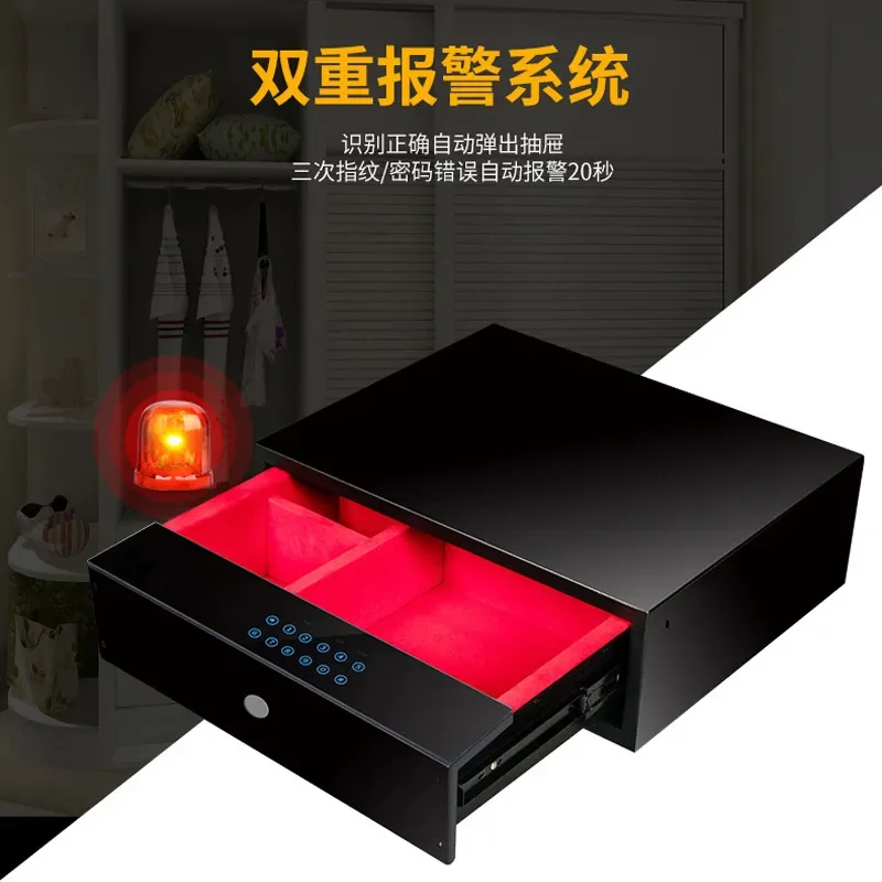 for Custom Password Drawer Safe Small Wardrobe Embedded Anti Theft Invisible Jewelry Box Household Security Deposit Box