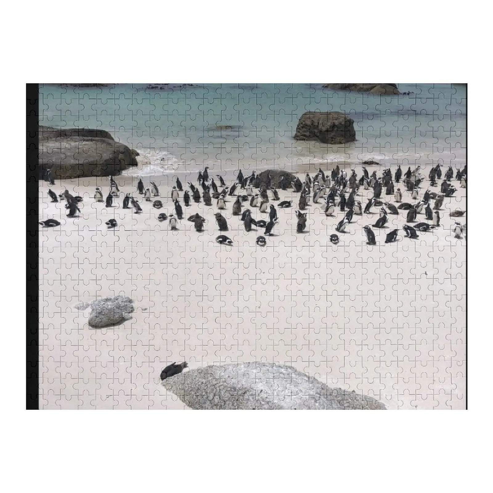

African penguins Jigsaw Puzzle Custom With Photo Wooden Decor Paintings Custom Jigsaw Custom Puzzle
