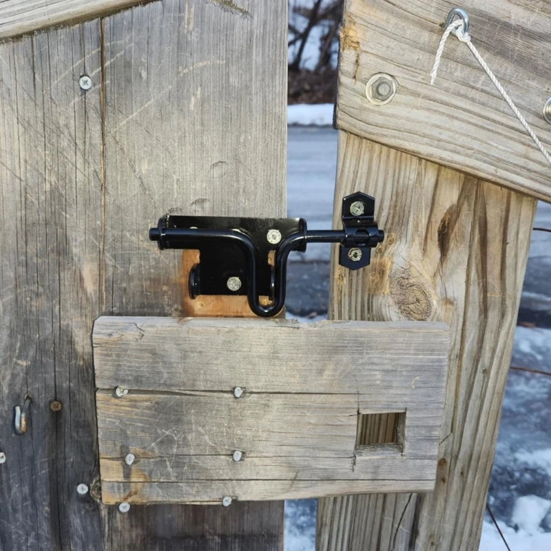 Heavy Duty Sliding Bolt Latches for Gate & Door with Lock Hole Security Sliding Bolt for Enhances Security & Privacy best sale