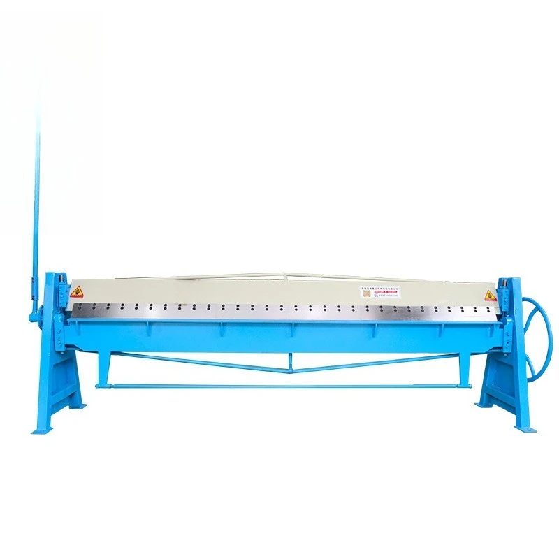 Manual folding machine folding trigger, stainless steel plate color steel folding machine bending machine