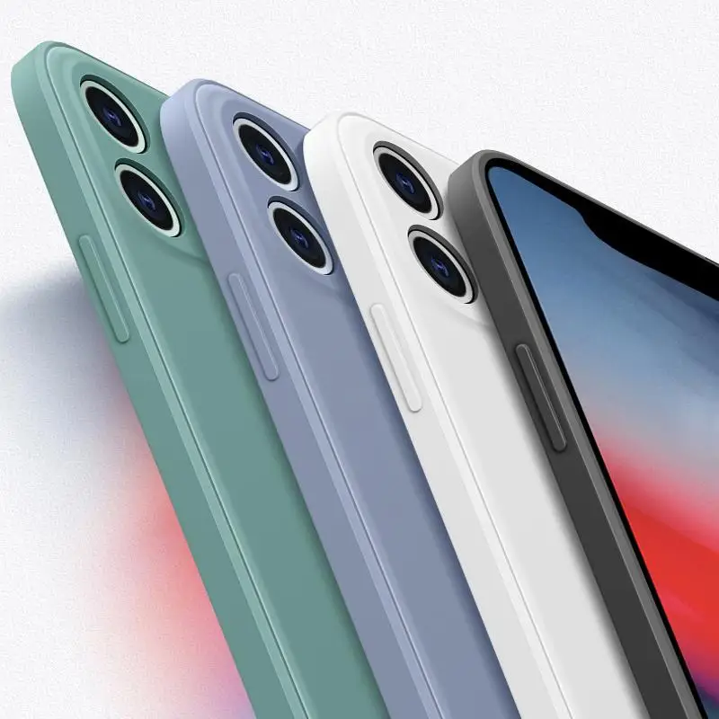 Soft Liquid Silicone Case For Infinix Note 12 G96 11 11S 10 Pro NFC 12 8 8i G88 Hot 8 9 Play 10 Lite Smart 4 5 Cover