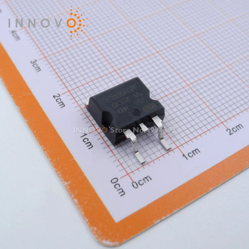 10PCS/LOT L7805ACD2T-TR L7805ACD2T IC REG LINEAR 5V 1.5A D2PAK