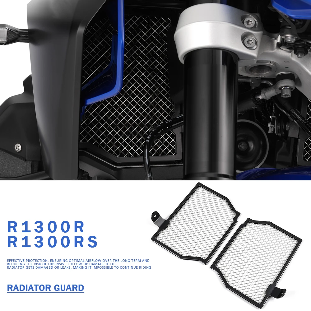 Motorcycle Radiator Guard Water Tank Grille Protector For BMW R1300R R1300RS 2025 2026 R 1300 R RS Radiator Protection Cover