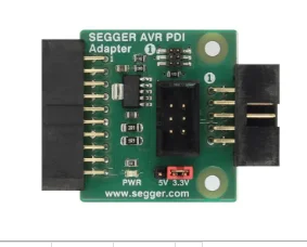 SEGGER AVR SPI 8.06.25 socket and Adapter Adapter