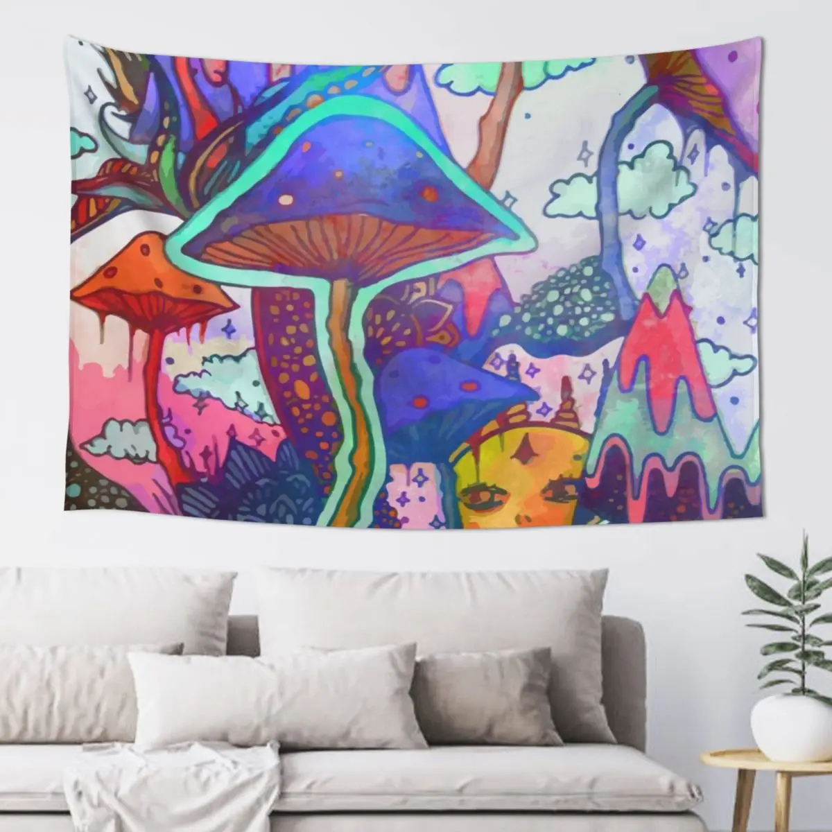 

World of Dreams Tapestry Bedrooms Decor Aesthetic Room Decors Tapestry