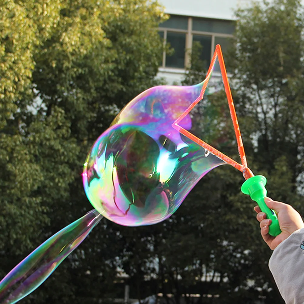 Bacchette per bolle di spada occidentale da 4 pezzi Materiale premium Uso prolungato Impostazione dei bambini Varie di bolle di vari colori