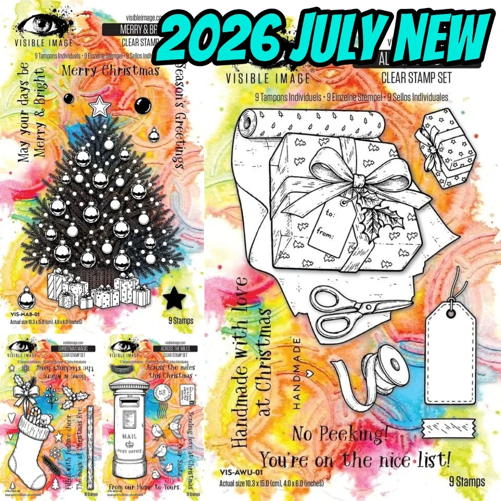 Across The Miles 2026 july New Metal Cutting Dies For Craft Embossing Make Paper Greeting Card Making Template DIY Handmade