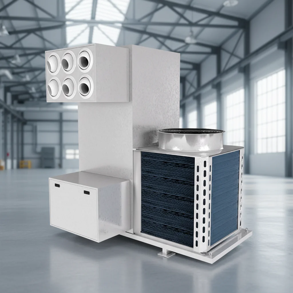 Factory Integrated Air Conditioning System Suitable for Tall Spaces with Industrial Ductless Air Conditioning Systems