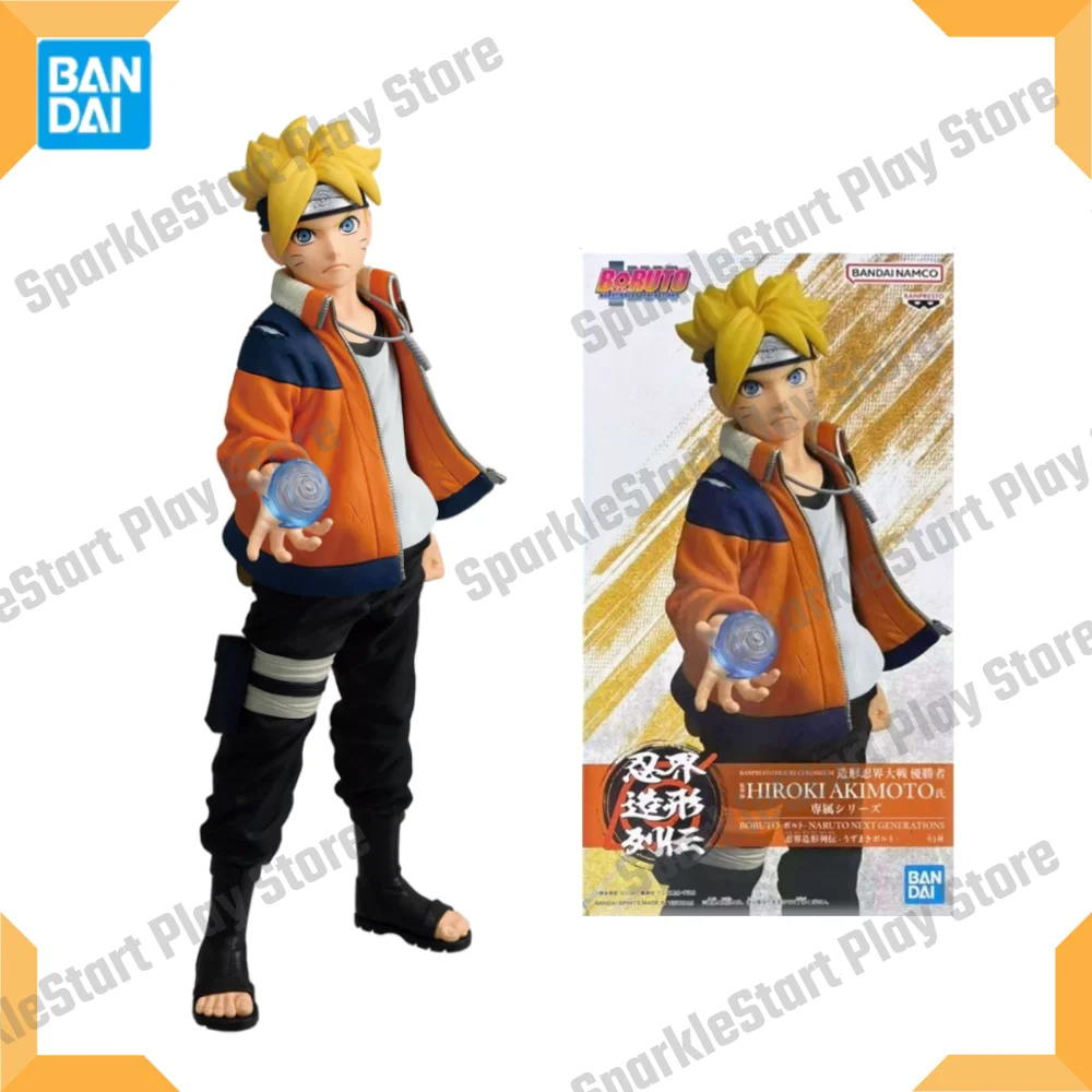 В наличии Оригинальная фигурка Bandai Banpresto Boruto Naruto Next Generations Ninjakai Zokai Retsuden Узумаки Боруто, модель аниме-персонажа, игрушка