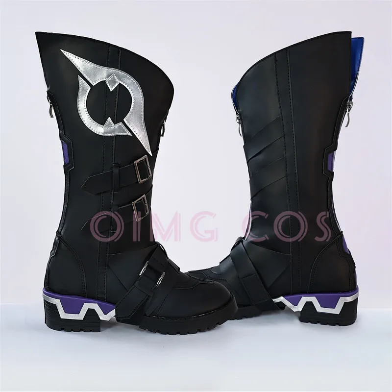 Genshin Impact Ororon Cosplay Sapatos Chinês Halloween para Homens Jogo