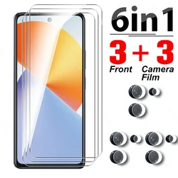 6 cali 1 osłona ekranu aparatu do szkła ochronnego Infinix Note 30 Pro 30i 4G hartowany Film szkła Note30 5G InfinixNote30 I 30Pro