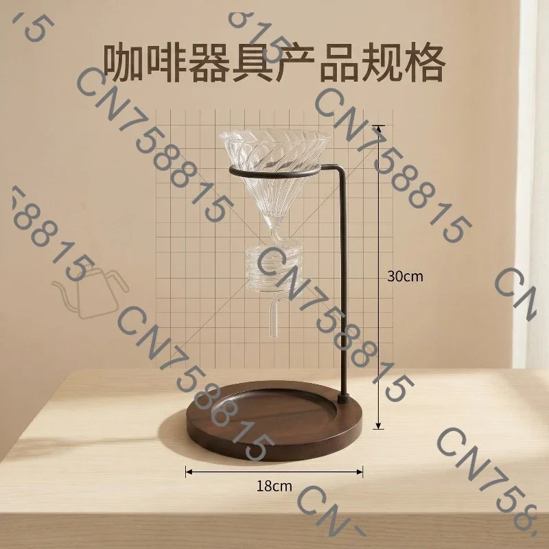 Spiral Cooling Coffee Cup, Wine Decanter Style Coffee Filter,Portable Hand-Poured Brewing，Snake Tube Glass Coffee Filter
