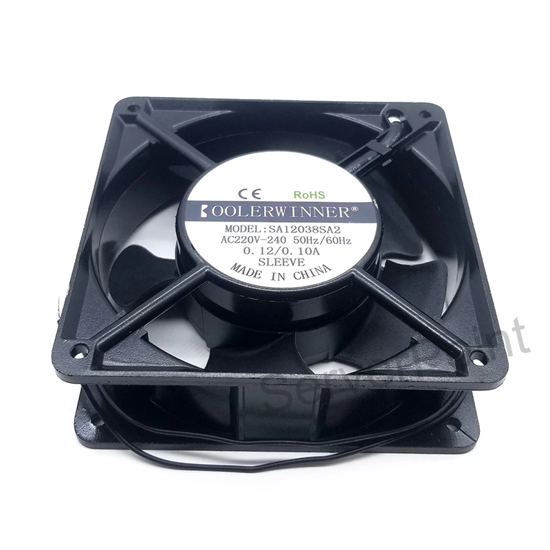 

Original authentic for SPEEDY SA12038SA2 AC 240V 0.1A 120x120x38mm 2-wire Server Cooler Fan