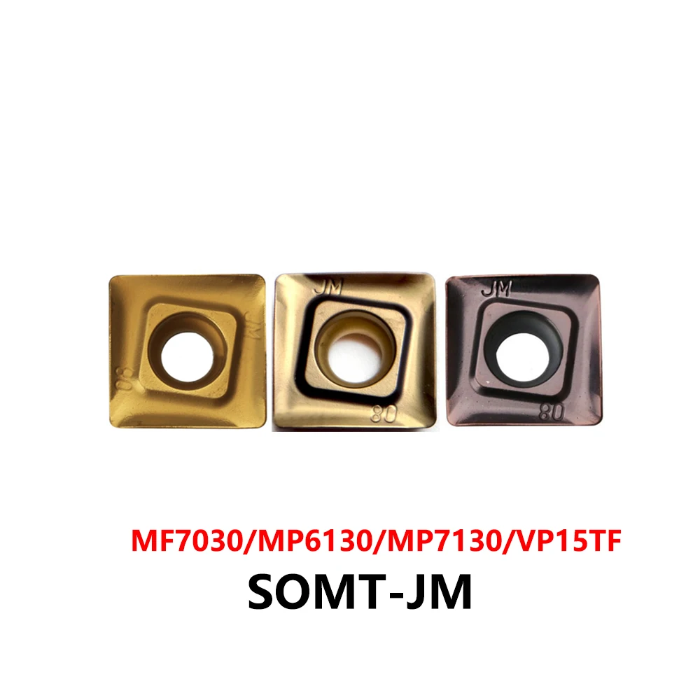 Original SOMT12T308PEER-JM MF7030 MP6130 MP7130 VP15TF Carbide Inserts SOMT12T308 PEER JM CNC Lathe Cutter SOMT 12T308 Tool Bar