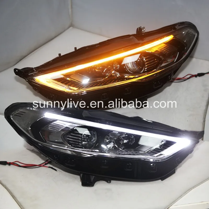 

Led Flowing Turning Light for Mondeo LED Head Lamps LED Light for FORD Fusion Titanium2017 PWV2