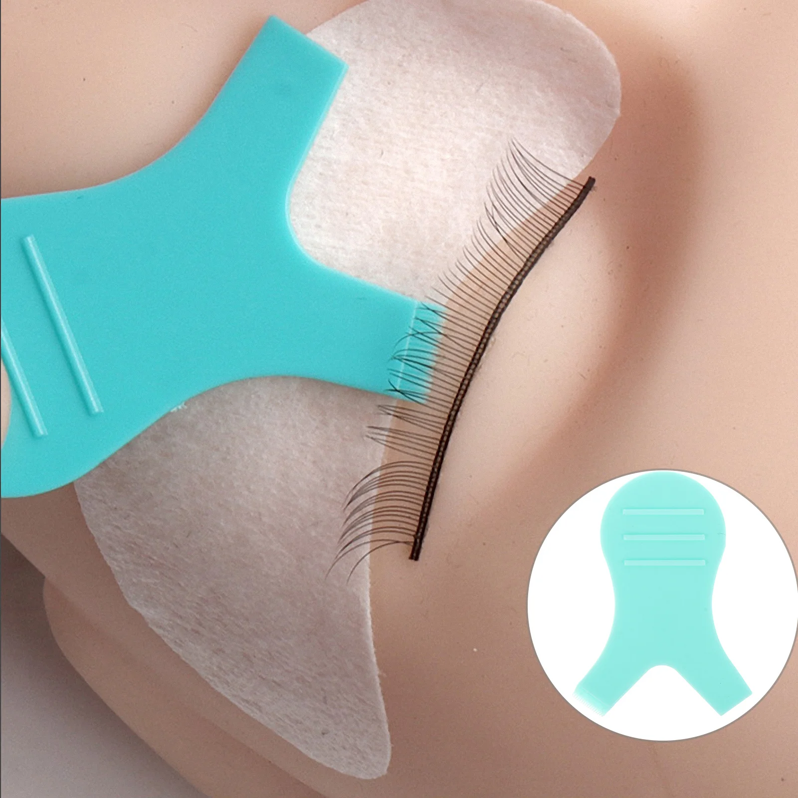 

30Pcs Eyelash Brush Silicone Perm Lash Lift Tool Smooth Non-Slip Grafting Eyelashes Brush for Eyelash Perming Beauty