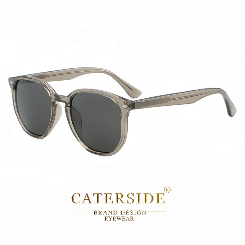 Caterside Retro polygonale Sonnenbrille Herren Punk Modemarke entworfen gute Qualität Frauen Sonnenbrille Reises port Party UV400 – Detail 11
