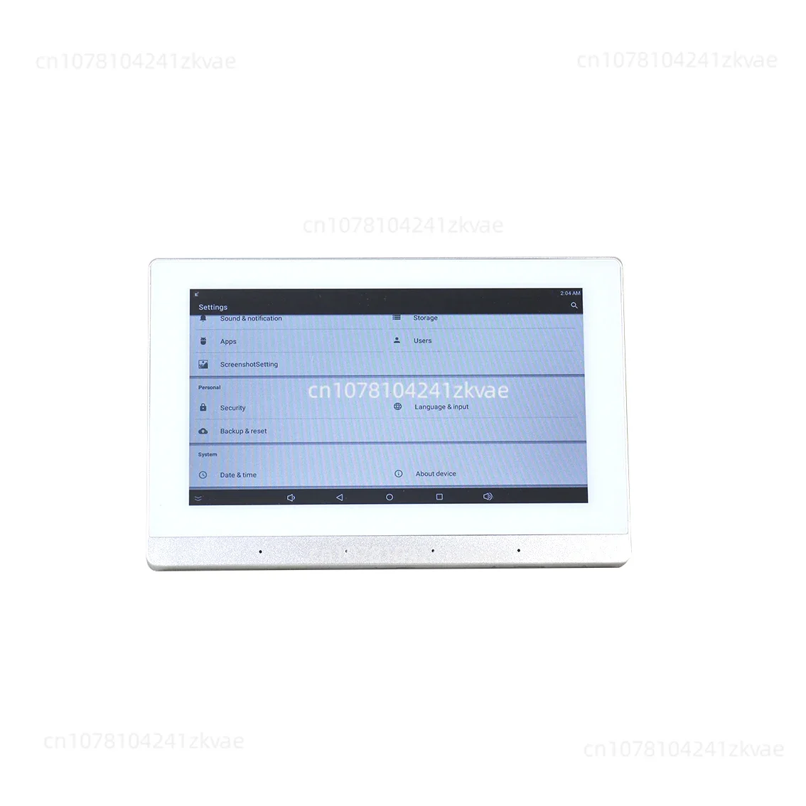 

T 8 smart home 8 * 25W background music dual zone Bluetooth amplifier with touch screen suitable for home control