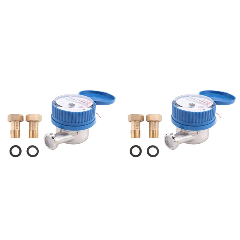 

ABYN-2X одноструйный счетчик воды, латунный счетчик воды, счетчик расхода воды для дома и сада