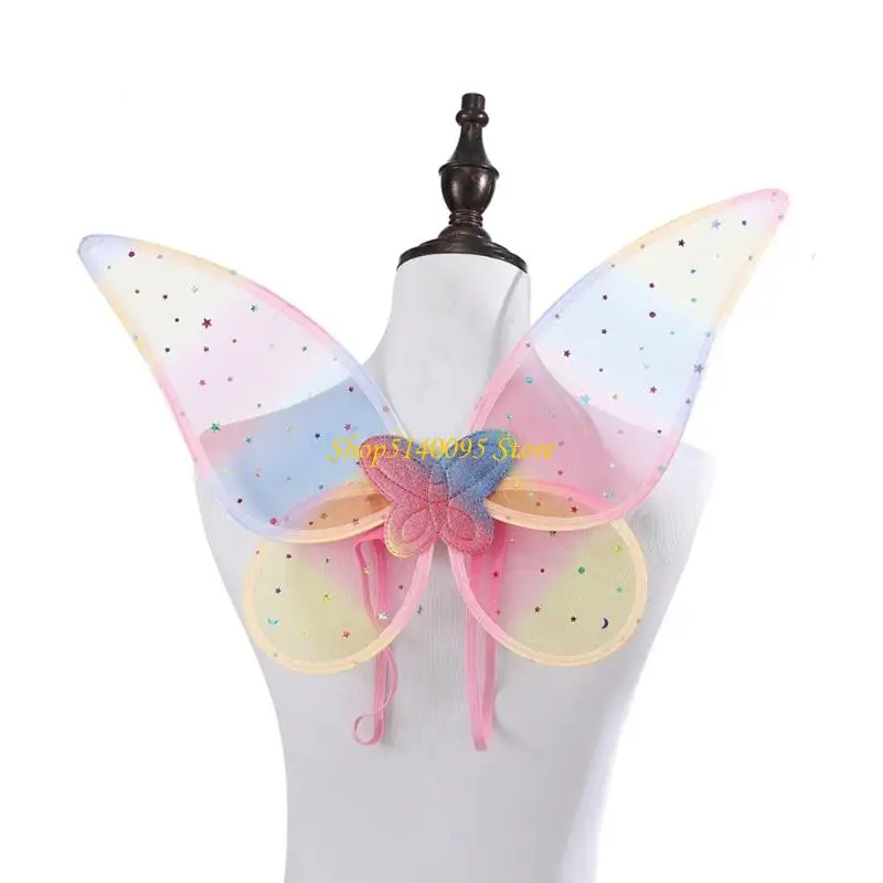 Dxae Angel Wing Fairys Butterfly Wing for Kids Adults Halloween Cosplames Costumes