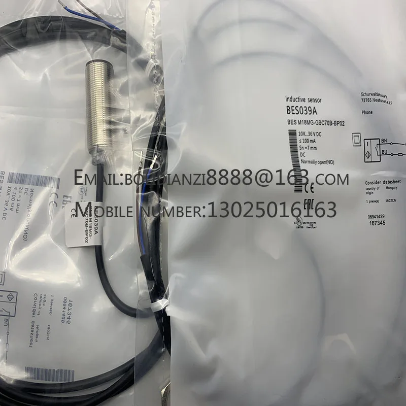 

The brand-new original sensor BES00FA BES M18MG-GSC70B-BV02 is guaranteed for one year in stock.