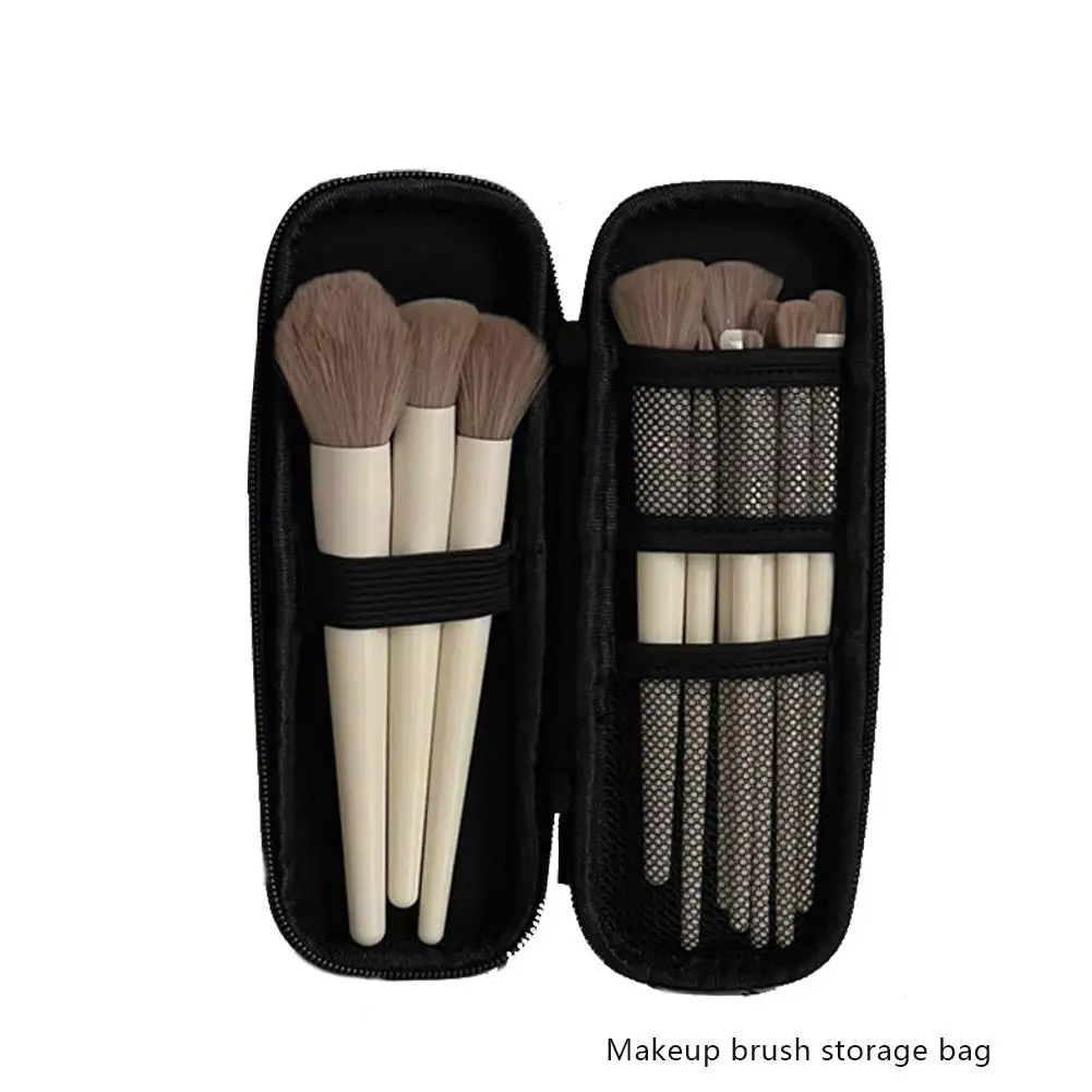 Portable Makeup Brush Holder Cosmetic Storage Bag Lipstick Beauty Storage Pen Box Organizer Tool R3U7