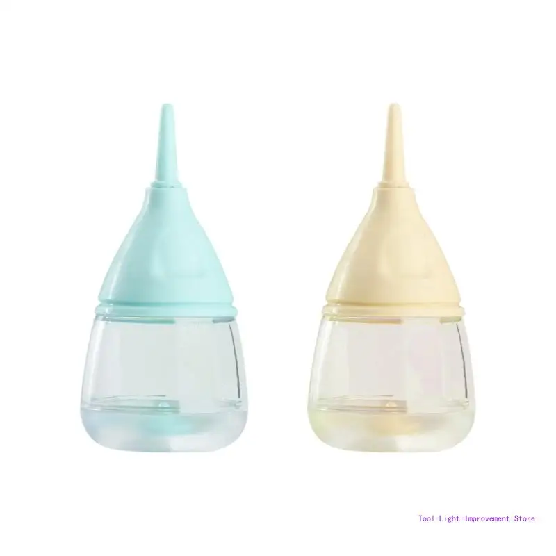 

C63E Puppies Feeding Bottle Pointed Nipple for Newborn Puppies Kitten Capacity 35ml Pointed Nipple Replacement Mini Nipple