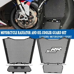 FOR BMW S1000RR Motorsport Sport S 1000 RR 2019 2020 2021 2022 2023 Motorcycle Radiator Grille Guard Cover Oil Cooler Guard Set