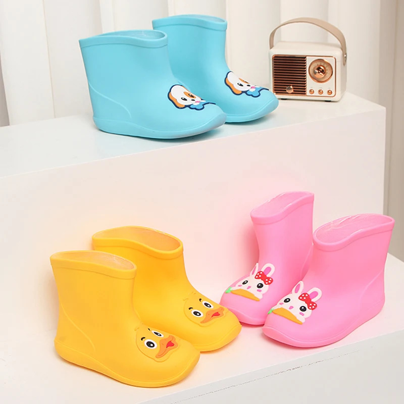 

Children's water shoes, waterproof rubber shoes, children's rain shoes, new cartoon cute boys' rain boots, girls' students