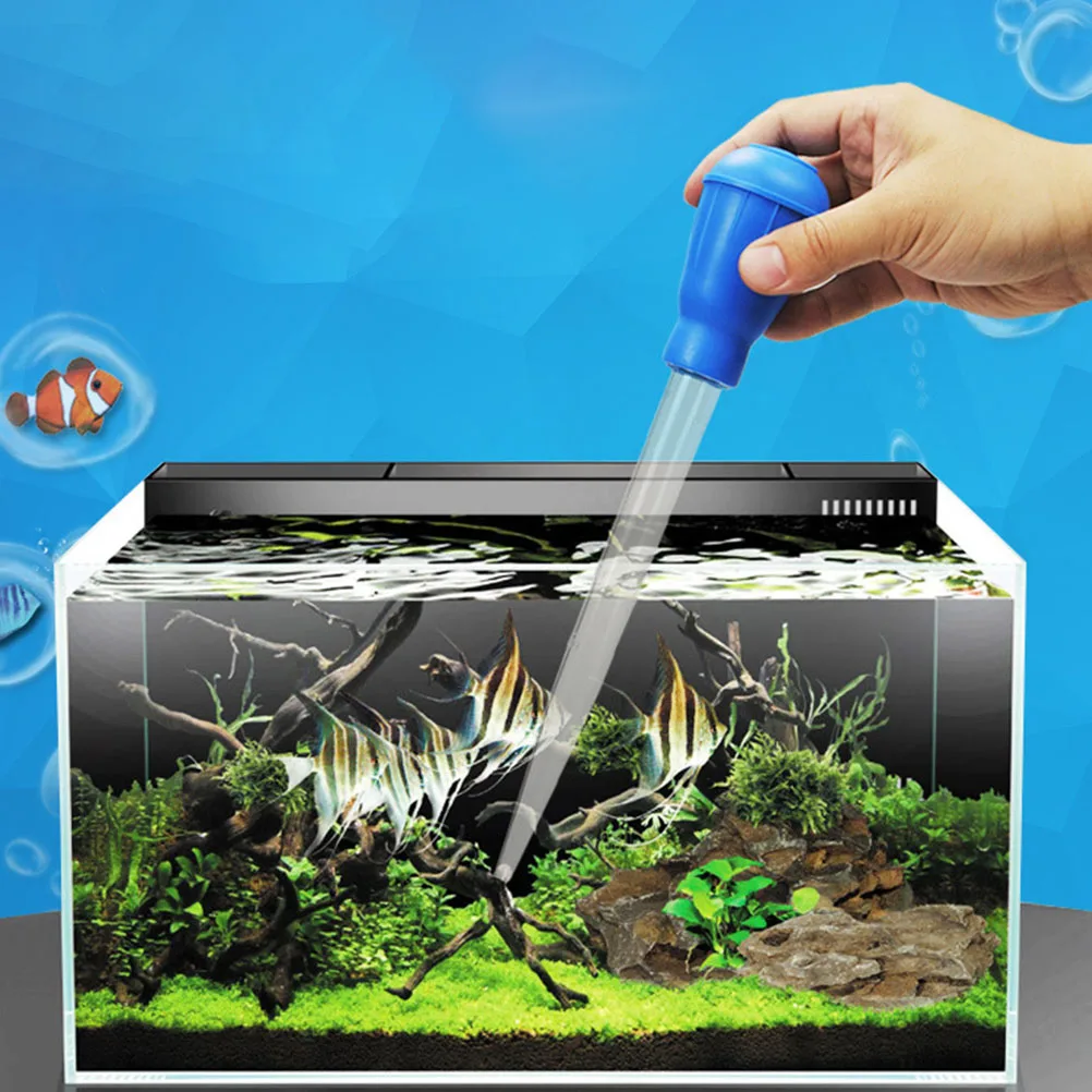 

3pcs Aquarium Clean Pipettes Premium Fish Tank Water Changer Durable Long Flexible Feces Remover Cleaning Dropper Manual Water