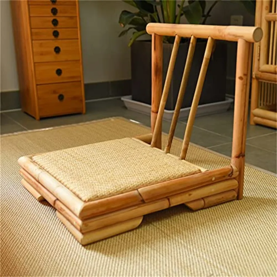 

Office Chair Gaming Chair Computer Chair Rattan Chair Tatami Living Room Furniture Legless Floor Chair Rattan Hand Crafted