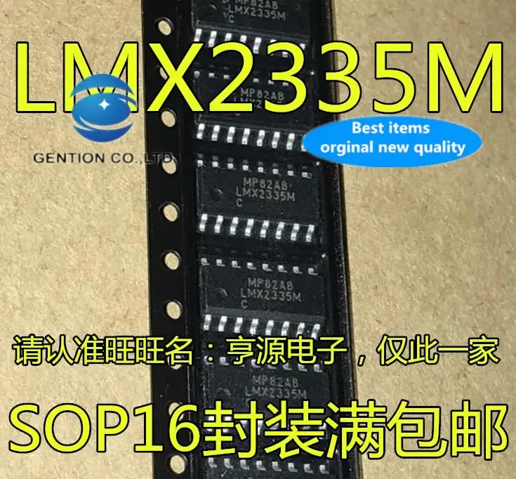

10 шт. 100% оригинал, новый в наличии LMX2335 LMX2335M LMX2335MX монолитный интегрированный двухчастотный чип синтезатора