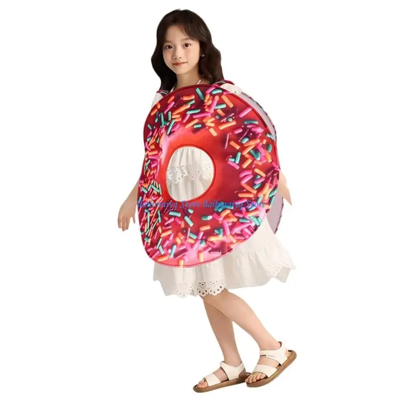573B Funny Outfits Realistic Omelett/Potato/Doughnuts Costume Vegetable Costume