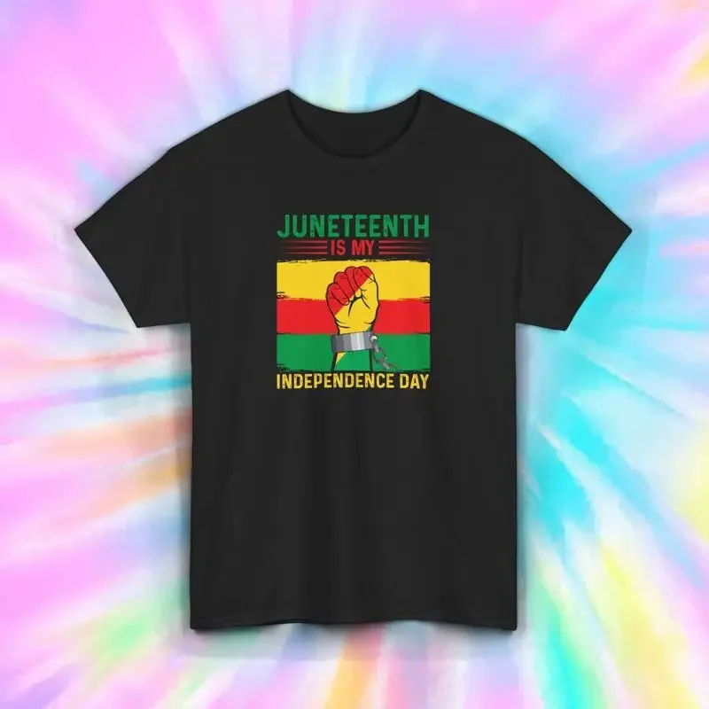 Juneteenth T Shirt 1865 Ancestors Not Free 1776 Black History Pride S 5XL