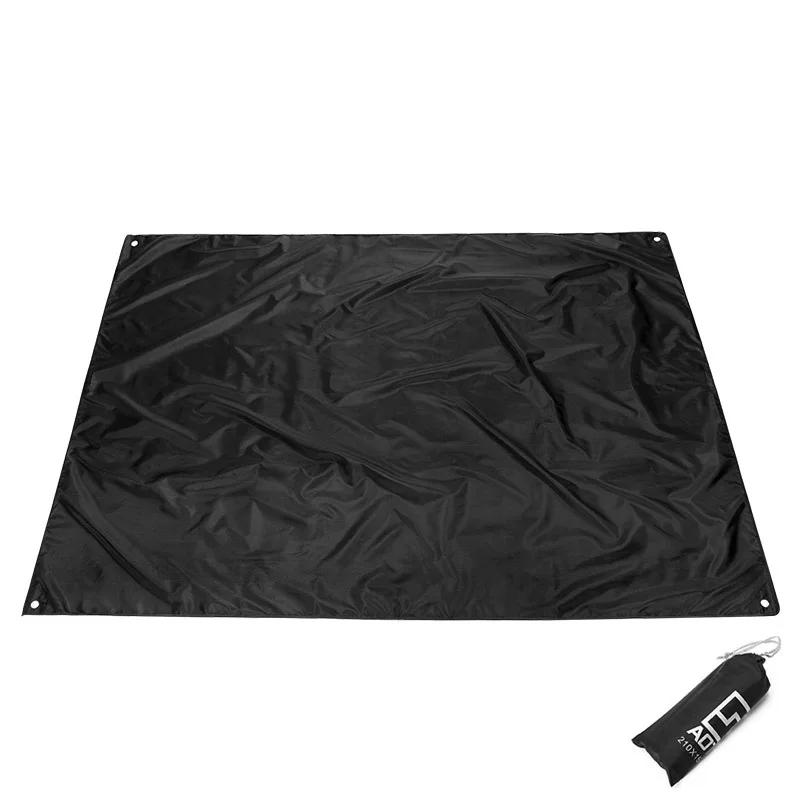 Antiskid Multifunctional Mat for Camping, Outdoor Grey Carpet, Oxford Cloth, Tent Bottom Protection, Oxford Cloth, 150*210cm