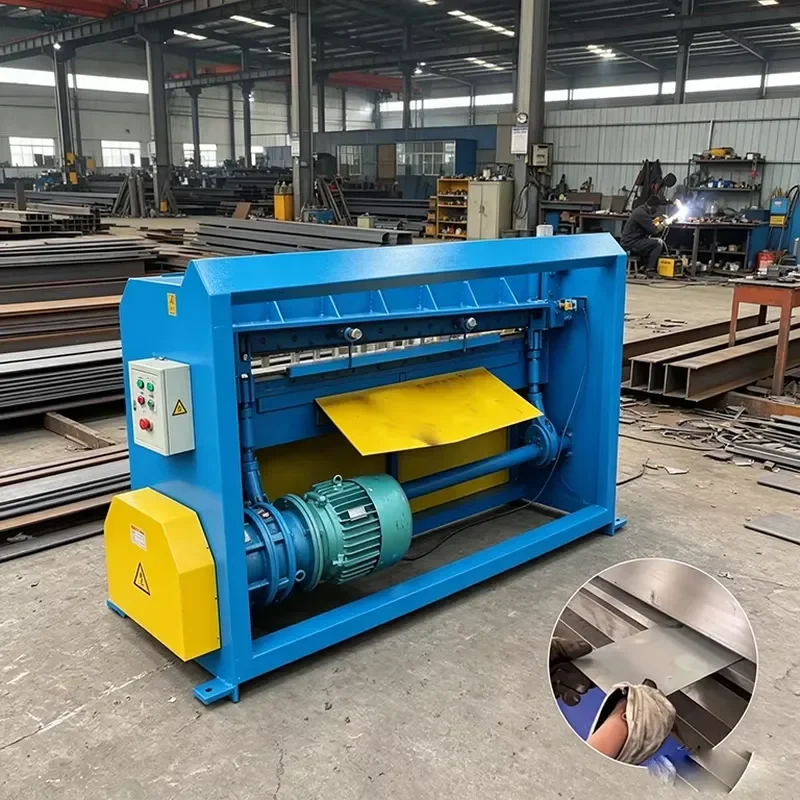 CE Certification High Precision 4600mm Max Cutting Width Sheet Cutting Shearing Machine 3KW Metal Sheet Shear Equipment
