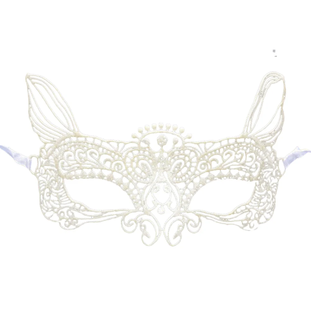 

Halloween Party Supplies The Mask Make Face Cover for White Carnival Masquerade