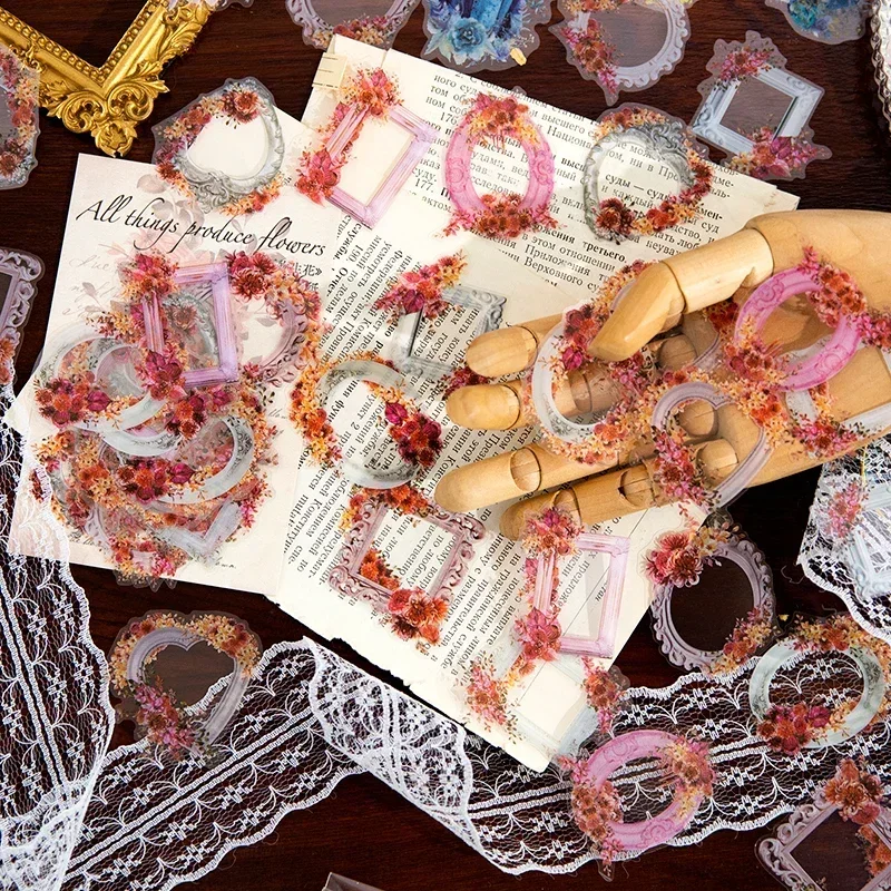 30 애완 동물 diy 장식 재료 콜라주 스티커 6 선택 스티커 귀여운 고양이 창틀 핸드북 시트 스크랩북 용품