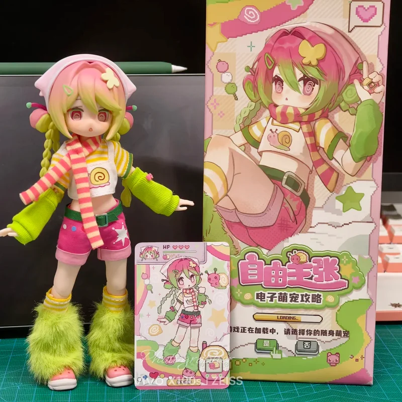 

В наличии Аутентичная Свобода Вокаты Электронная 1/12 Bjd Слепая Коробка Mystery Box Фигурка Настольное Украшение Рождественский Подарок