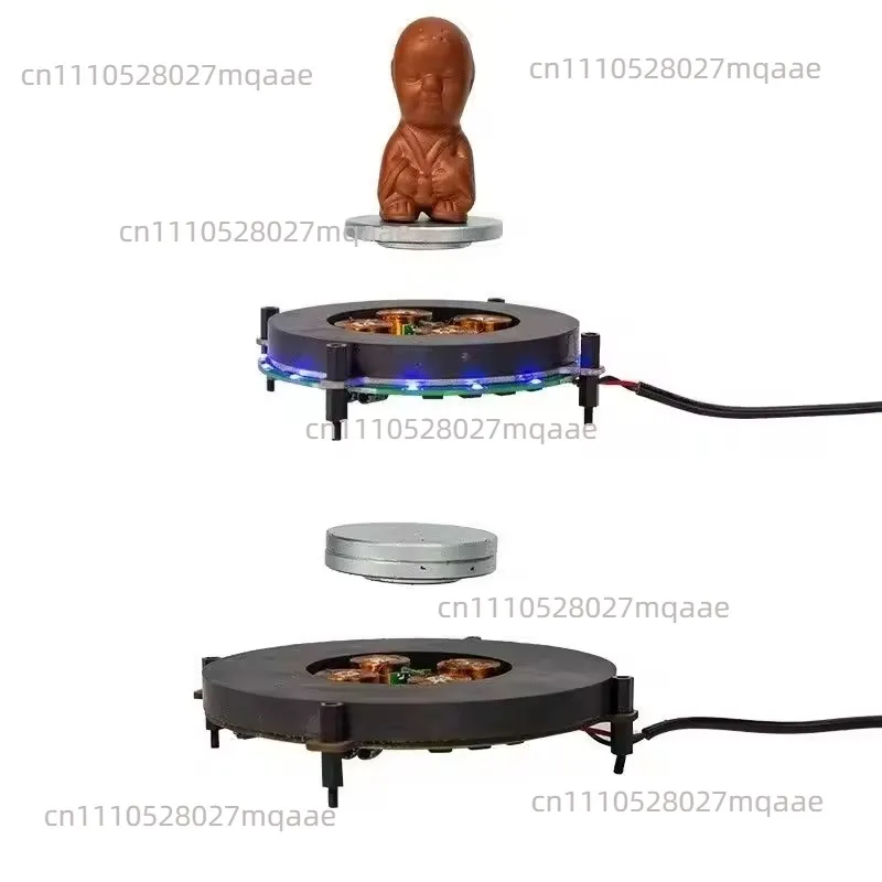 Suspended bare metal module maglev motion potted plant factory maglev exhibition booth