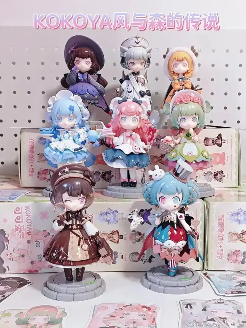 

Hot Kokoya Blind Box V4 The Legend Of Wind And Forest Surprise Blind Box Cute Figure Kawaii Ornament Model Doll Birthday Gifts