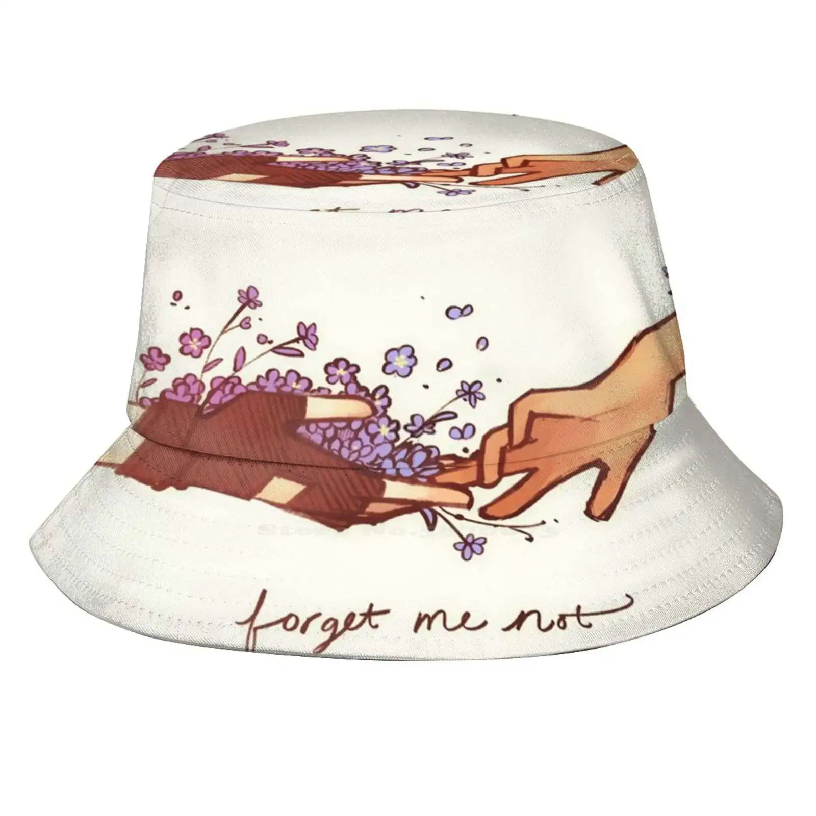 Forget Me Not Causal Cap Buckets Hat Keith Klance Voltron Elentori Forget Me Not Flowers