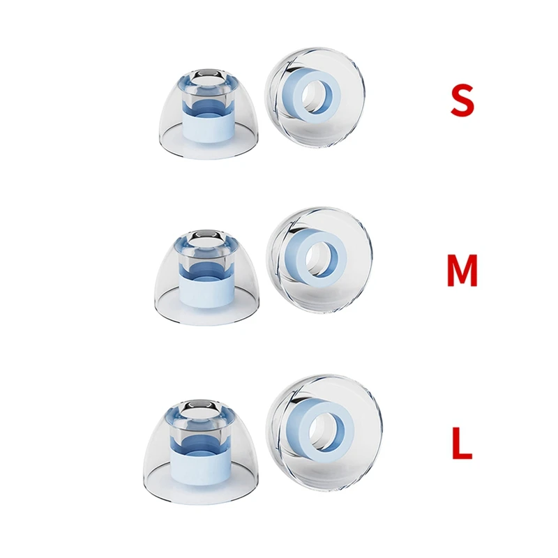 

4 пары жидких силиконовых насадок для ушей повышают четкость, шумоизолирующие амбушюры, многоразовые насадки для Explorer 4U NX8 Cantor L